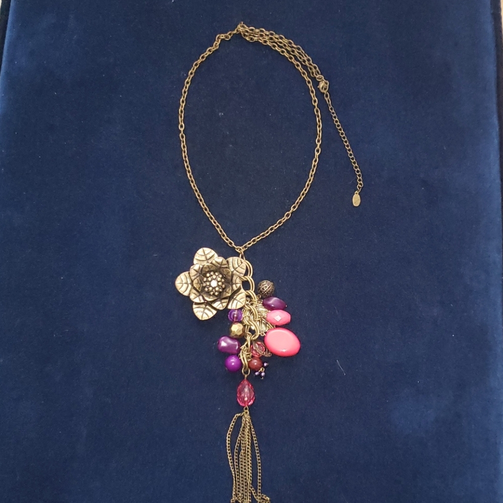 💜 3/15$ Long Purple necklace 💜